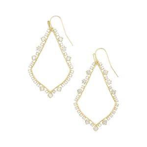Kendra‎ Scott Gold and Silver Drop Earrings